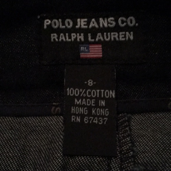 Ralph Lauren Jean Skirt Size 8 - Picture 8 of 8